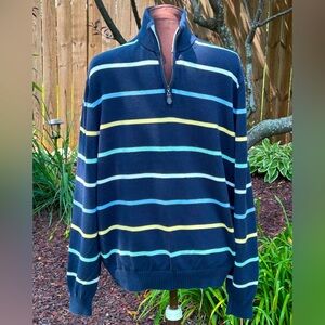 BROOKS BROTHERS sL 💯Pima cotton 1/4 zip-looks new! Super soft & comfy